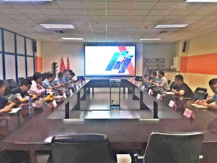 中科院海岸带钻研所辅导专家一行到HB火博软件调查